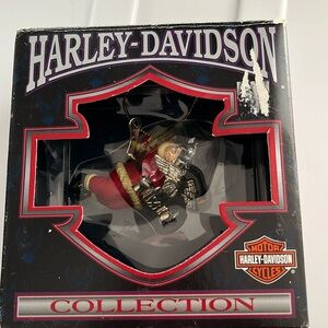 Harley Davidson Santa Collector Ornament